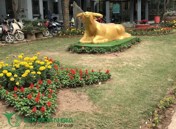 khu vui chơi giả trí và ẩm thực trâu vàng